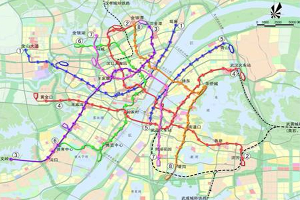 武汉地铁9号线最新线路图