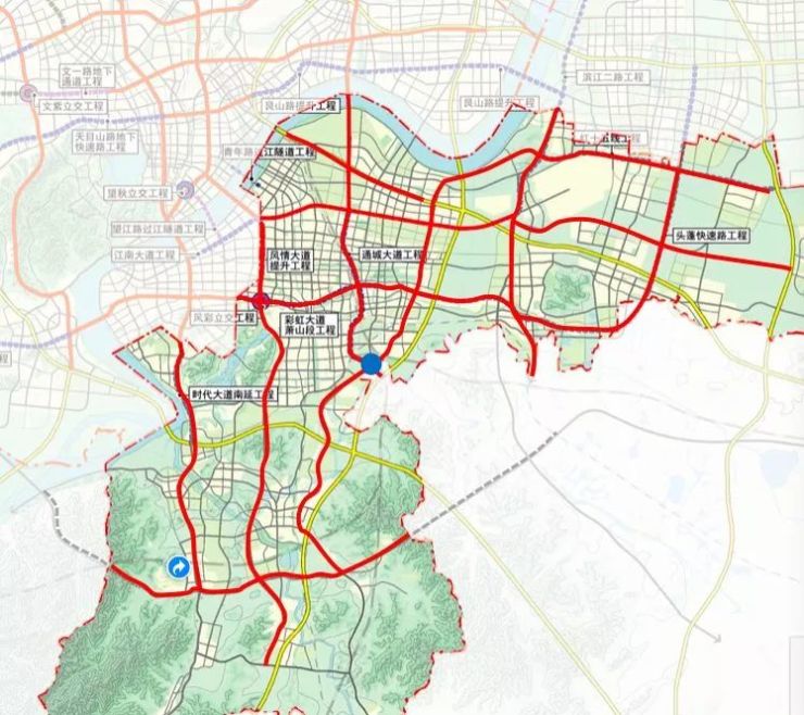 乐至县最新道路规划图